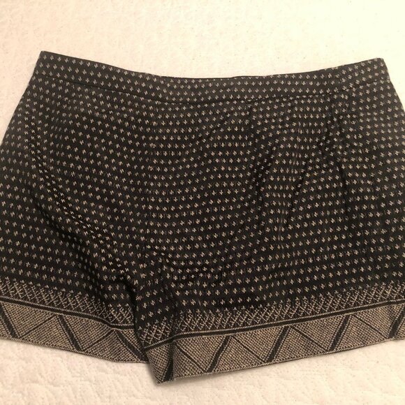 Gaia BCBGMaxAzria Black/Gold geometric Skirt Combo Size Large Women - Picture 8 of 8